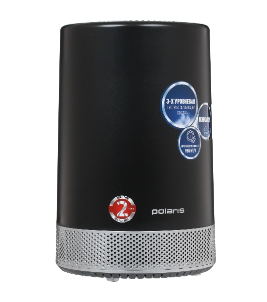 Очиститель воздуха Polaris PPA 5068i черный, 35 м², HEPA-фильтр, угольный фильтр, ионизация