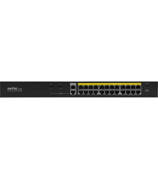 Коммутатор 24PORT 10/100M POE 4GE COMBO P124GH Netis
