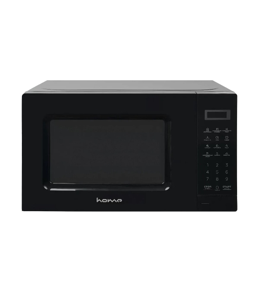 Микроволновая печь HOME HDM207BB черный, 20 л, 700 Вт, переключатели — сенсор