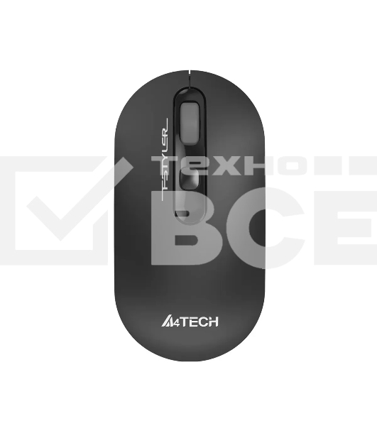 Мышь беспроводная A4Tech Fstyler FG20S серый, 2000 dpi, радиоканал, USB, кнопки - 3