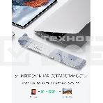 Алюминиевая раздвижная подставка для ноутбука Ugreen LP451-40289 Silver (40289), фото3