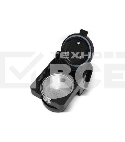 Кофеварка 3 в 1 BQ CM3000 черный-красный, исп. кофе - капсулы/молотый, 0.6 л, 1450 Вт, 19 бар