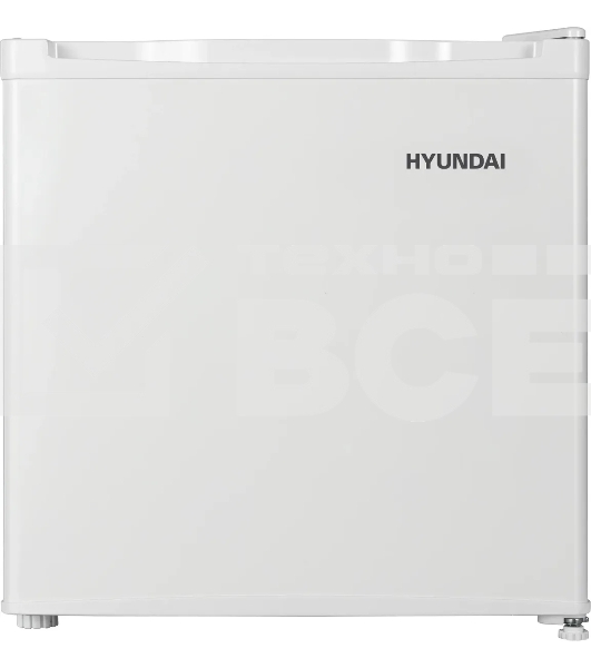 Холодильник Hyundai CO05041H белый однокамерный 46 л морозилка отсутствует, ручное размораживание