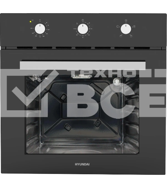 Духовой шкаф электрический Hyundai HEO 66311 BG черный