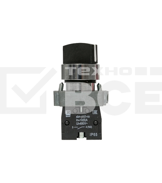 Переключатель EKF BD21 PROxima 2P короткая ручка NO IP65