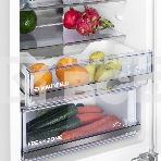 Встраиваемый холодильник Maunfeld MBF19354NFWGR LUX Inverter белый двухкамерный 209/64 л морозилка снизу, No Frost, фото10
