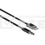 Кабель аудио MORE CHOICE (4610196409837) UK28i AUX 3.5мм Lightning 8-pin 1м, черный, фото3