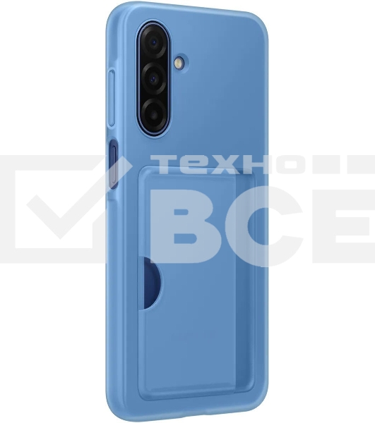 Чехол (клип-кейс) Samsung для Samsung Galaxy A17 Card Slot Case A17 голубой (EF-OA176TLEGRU)