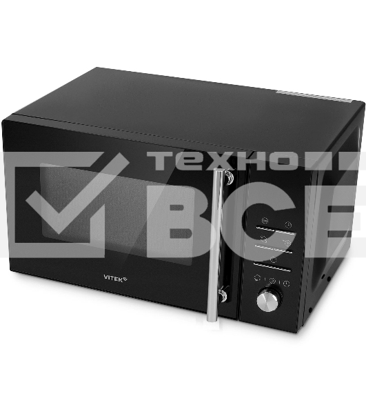 Микроволновая печь Vitek VT-MW1323 23 л, 900 Вт, черный