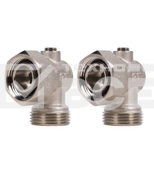 Набор нижнего подключения Royal Thermo угловой раздельный 3/4х3/4ЕК