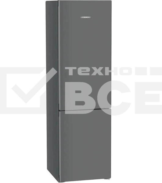 Холодильники Liebherr CBNdgc 5723-20 001 Plus темно-серый двухкамерный 255/94л морозилка снизу