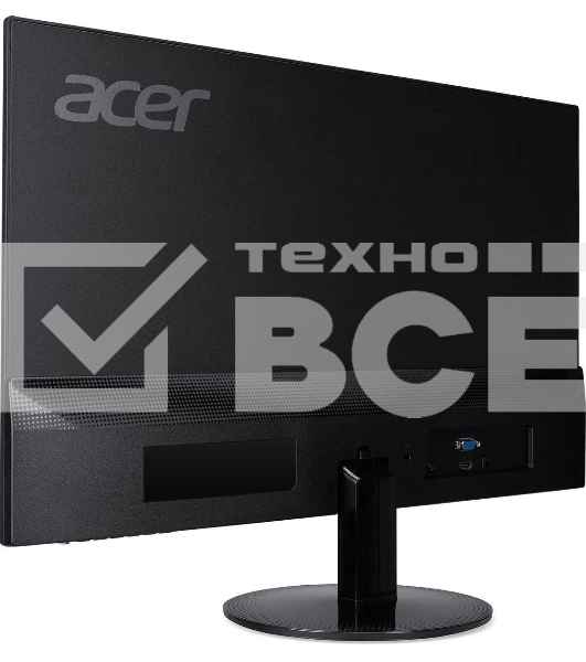 Монитор 23.8' Acer SA241YAbi VA 1920x1080, 75 Гц, 1 мс, 16:9, 250 кд/м2, 1xHDMI, 1xVGA, черный