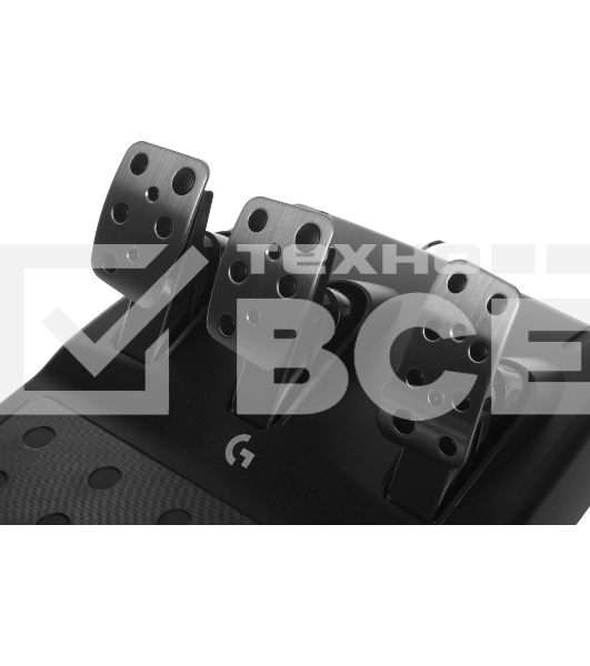 Руль Logitech G923 10кноп. (с педалями) черный