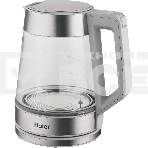 Чайник электрический Haier HK-501 1.7л. 2400Вт серый корпус: стекло/пластик (TD0036930RU), фото4