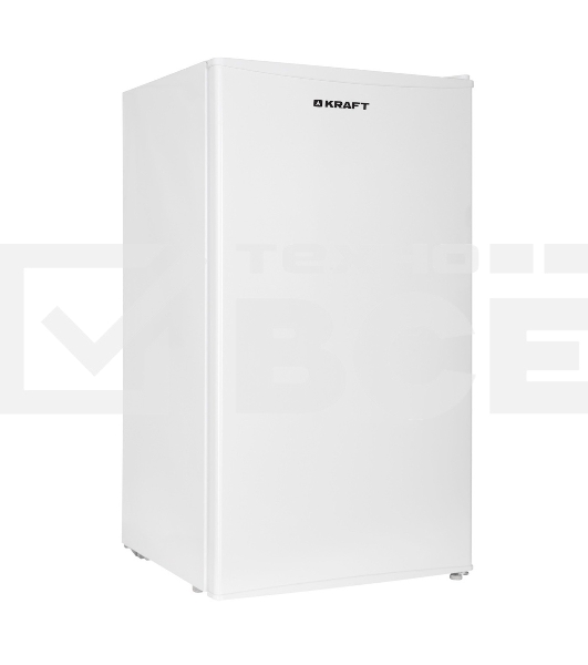 Холодильник Kraft BC(W)-115 белый однокамерный 65/5л морозилка сверху