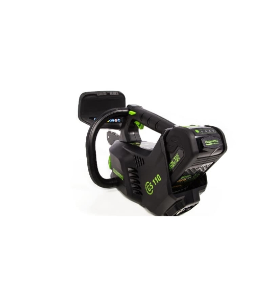 Пила цепная одноручная аккумуляторная GreenWorks GD40TCS (арбориста), 40V, 25,4 см, бесщеточная, без АКБ и ЗУ (2003807)