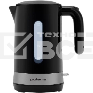 Чайник Polaris PWK 1803C Water Way Pro , пластик Черный