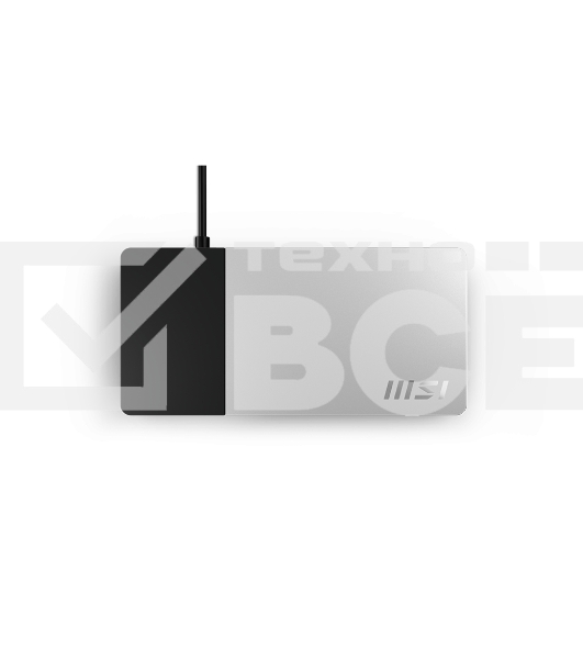 Док-станция MSI USB-C Docking Station Gen 2 / 1xType-C(USB3.2Gen2/DP)/1xType-C USB3.2Gen2/2xType-A USB3.2Gen2/1xType-A USB2.0/1xHDMI2.1/1xDP/1xRJ45/1xComboJack/150W adapter