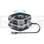 Распределитель Infobit iHub 901W 9 подключений через 1 кабель USB-С, фото2