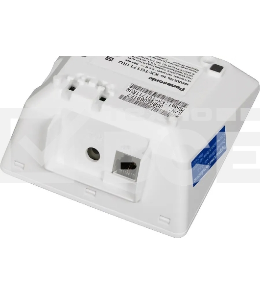 Телефон беспроводной (DECT) Panasonic KX-TG1711RUW (белый) {АОН, Caller ID,12 мелодий звонка,подсветка дисплея,поиск трубки}