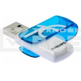Флеш диск 16GB PHILIPS VIVID2.0 16GB, USB 2.0
