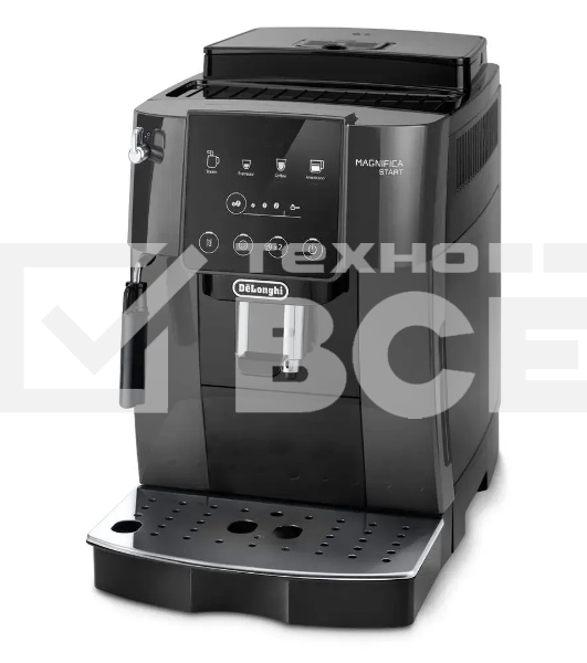 Кофемашина автоматическая DeLonghi ECAM220.22.GB черный, исп. кофе - зерновой/молотый, 1.8 л, 1450 Вт, 15 Бар.
