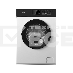 Стиральная машина LEX LWM08012WBLID (WBlID) белый-черный, загрузка фронтальная 8кг, 1200 об/мин., класс: A, фото 1