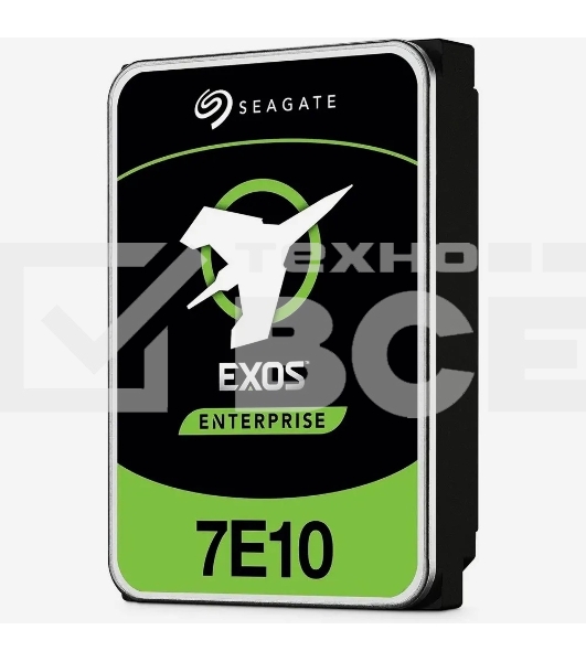 Жесткий диск Seagate  HDD  SAS 6Tb Exos 7E10 7200 12Gb/s 256Mb  1 year warranty (replacement ST6000NM020B, ST6000NM029A, MG08SDA600E)