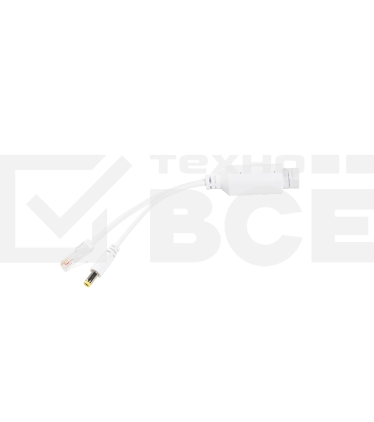 Сплиттер PSE-SP-1A-E v.2 13Вт вход RJ-45 PoE выход RJ-45 Ethernet и DC 12V