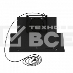 Вытяжка каминная Elikor Wave BK 60 черный, управление сенсорное (1 мотор), фото4