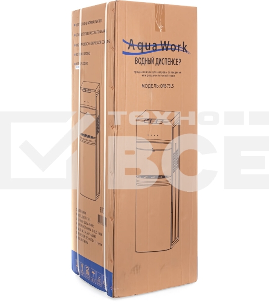 Кулер Aqua Work QRB-73LDS напольный электронный черный