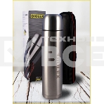 Термос Diolex DX-1000-B 1000 мл, с узкимгорлом, в чехле, нержавеющая сталь, фото10