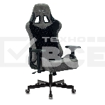 Кресло игровое Бюрократ VIKING 7 KNIGHT B FABRIC черный текстиль/эко.кожа крестовина металл/пластик, фото36