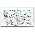 Панель Samsung Flip Chart WM55B белый, 55