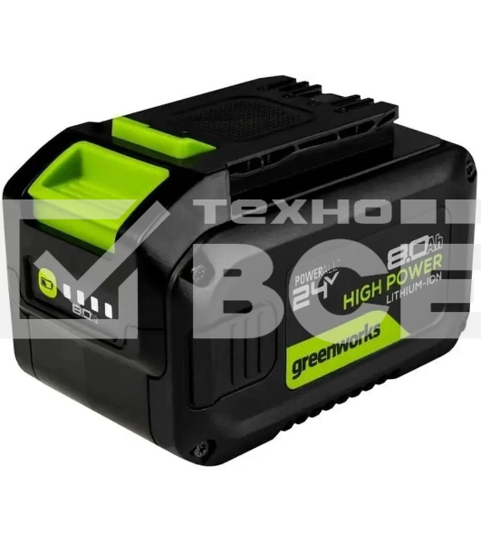 Аккумулятор GreenWorks G24HP8 24V, 8Ач (2957907)