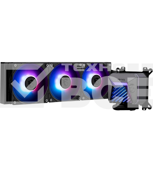Жидкостная система охлаждения MSI MAG CORELIQUID A15 черный 120мм алюминий+медь 2050rpm 28.7db 4-pin