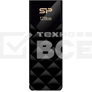 Флешка USB 128Gb Silicon Power Blaze B03, USB 3.2, черный