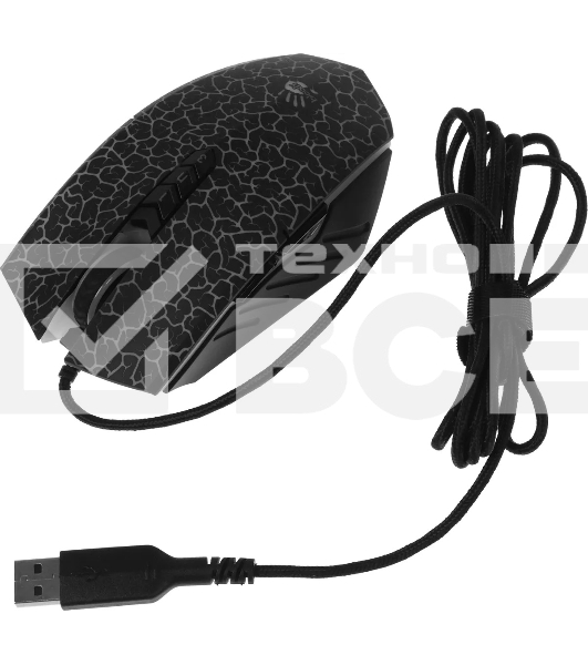 Мышь проводная A4Tech Bloody A70A черный, 6200 dpi, USB Type-A, кнопки - 8