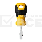 Отвертка шлицевая Deli DL6360381 6х38мм Материал: CR-V. Двухкомпонентная ручка. Хромированная, фото3