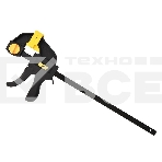 Струбцина пистолетная быстрозажимная Deli DL110112 300x70 мм, фото 1