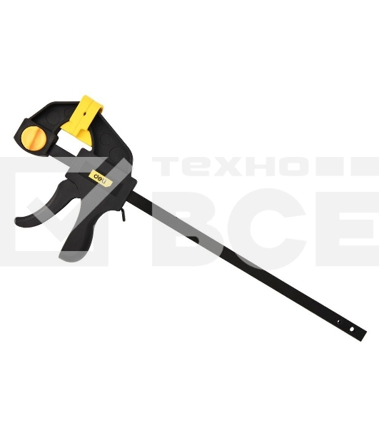 Струбцина пистолетная быстрозажимная Deli DL110112 300x70 мм