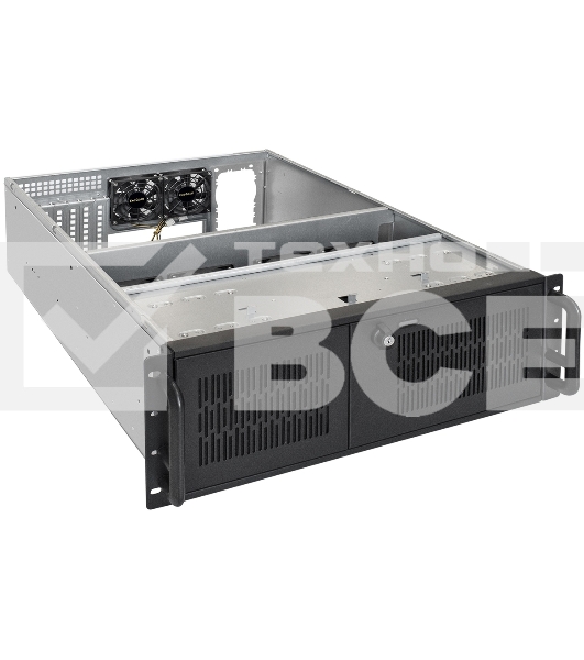 Серверная платформа ExeGate Pro 4U650-010/4U4139L RM 19', высота 4U, глубина 650, Redundant БП 2x1200W, USB