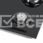 Газовая варочная панель Maunfeld EGHG.64.63CB/G, 4 конфорки, закаленное стекло, черный, фото20