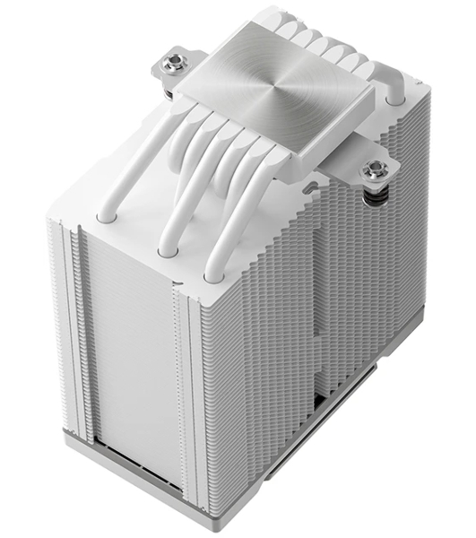 Кулер для процессора DEEPCOOL AK700 DIGITAL WH LGA1851/1700/1200/115X/AM5/AM4 (9шт/кор, TDP 260W, PWM, Fan 120mm, 7 тепл. трубок, Copper Base, белый) RET