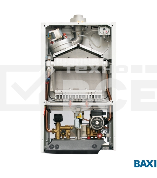 Газовый котел BAXI LUNA 3 Comfort 240 Fi, 24 кВт макс.65°C 14.3л/мин при +25°С