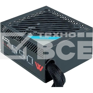 Блок питания Azza ATX 550W PSAZ-550W 80+ bronze (20+4pin) APFC 120mm fan 5xSATA RTL