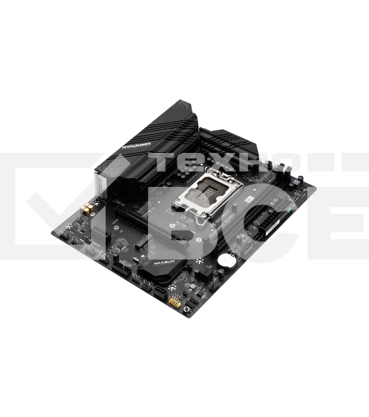 Материнская плата Maxsun Challenger B760M, LGA 1700, Intel B760, 2xDDR4, 3xSATA, 2xM.2, 1xPCIe 4.0 x16, 1xPCIe 3.0 x1, 1xHDMI, 1xVGA, 1x 1Gb LAN, 4xUSB-A 3.2 Gen 1, 2xUSB-A 2.0, 5.1, M-ATX