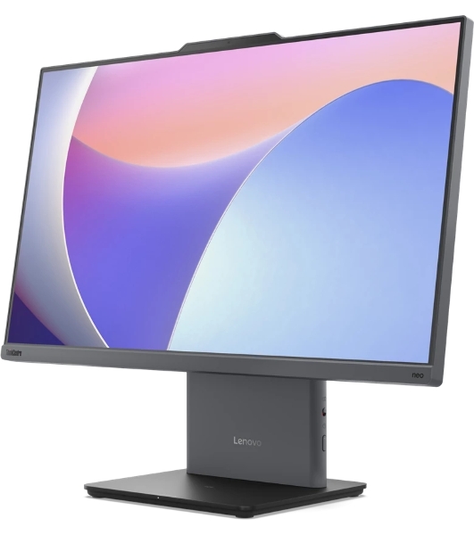 Моноблок Lenovo ThinkCentre neo 50a 24 Gen 5 All-In-One 23.8' FHD (1920x1080) IPS AG 250N, i5-13420H, 16GB SO-DIMM DDR5-5200, 512GB SSD M.2, Intel UHD, WiFi6, BT, 5.0MP Cam, USB KB&Mouse, NoOS, Luna Grey, 1Y
