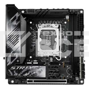 Материнская плата ASUS ROG STRIX Z890-I GAMING WIFI, LGA 1851, Intel Z890, 2xDDR5, 2xSATA, 2xM.2, 1xPCIe 5.0 x16, 1xHDMI, 2xUSB-C Thunderbolt 4, 1xUSB-C 20Gbps, 3xUSB-A 10Gbps, 1xUSB-A 5Gbps, 2xUSB-A 2.0, 1x 2.5Gb LAN, Mini-ITX