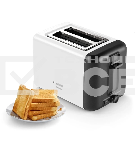 Тостер Bosch TAT3P421 970Вт белый